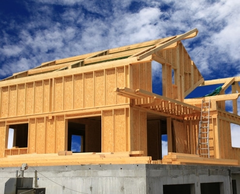 surélévation maison en bois