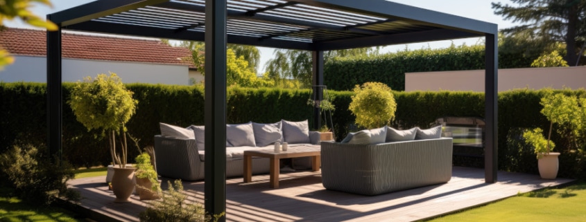 Quel coût pour une pergola bioclimatique autoportée ?