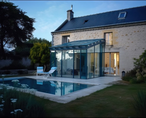 Quel coût pour une véranda de 21 m² en extension ?